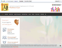 Tablet Screenshot of modlitwaiczyn.pl